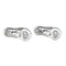 Boucles d'oreilles Chopard Happy Diamonds - Boucles d’oreilles dormeuses en or blanc et diamants 58 Facettes 4410625CN