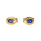 Boucles d'oreilles Boucles d’oreilles clips - Or jaune 18 carats et saphirs 58 Facettes 4416917RV