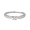 Bague 51 Tiffany & Co Harmony - Bague solitaire en platine et diamant 58 Facettes 4443916RV