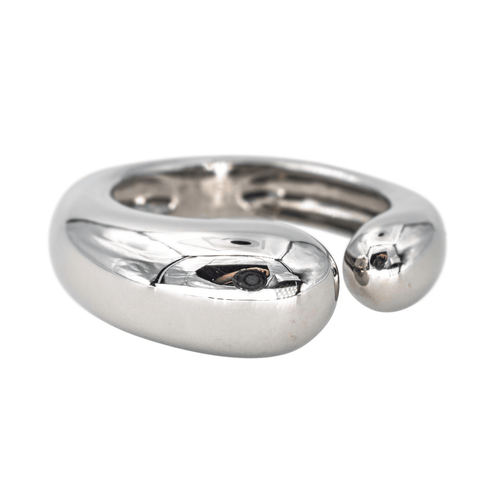 Bague 52 Fred - Bague jonc en or blanc 18 carats 58 Facettes 4445906CN
