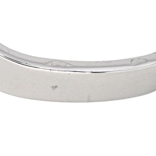 Bague 59 Dinh Van - Bague alliance carrée en or blanc 18 carats 58 Facettes 4463972CN