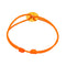 Bracelet Dinh Van - Bracelet cordon Pi en or jaune 58 Facettes 4501011CN
