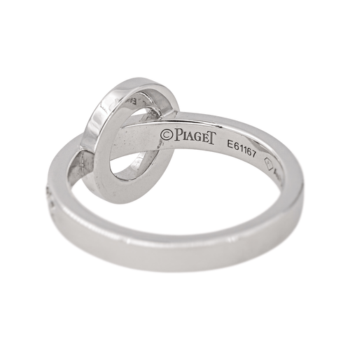 Bague 54 Piaget Possession - Bague en or blanc sertie de diamants 58 Facettes 4508783CN