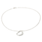 Collier Tiffany & Co Elsa Peretti - Collier Open Heart en argent 925 avec diamant 58 Facettes 4516623RV