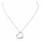 Collier Tiffany & Co Elsa Peretti - Collier Open Heart en argent 925 avec diamant 58 Facettes 4516623RV