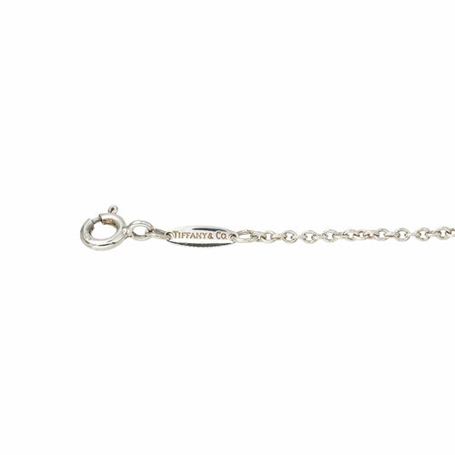 Collier Tiffany & Co Elsa Peretti - Collier Open Heart en argent 925 avec diamant 58 Facettes 4516623RV