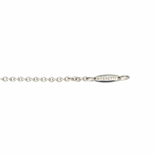 Collier Tiffany & Co Elsa Peretti - Collier Open Heart en argent 925 avec diamant 58 Facettes 4516623RV