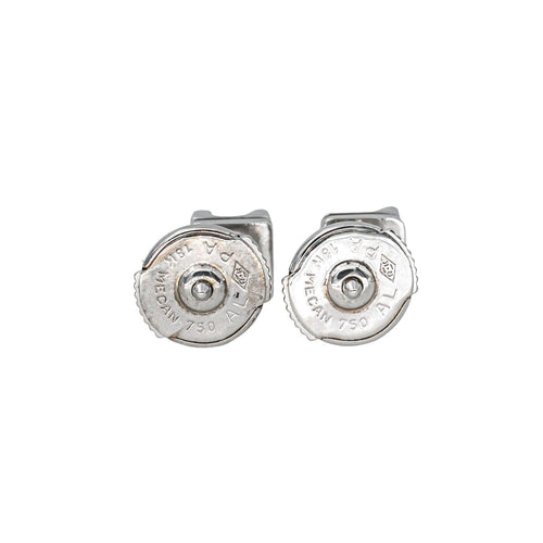 Boucles d'oreilles Boucles d’oreilles puces - Or blanc 18 carats et diamants 58 Facettes 4520967RV