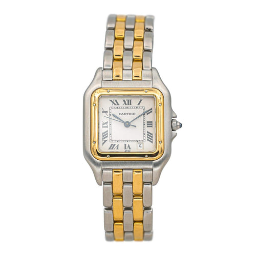Montre Cartier Panthère - Montre en acier et or jaune 18 carats 58 Facettes 4536508RV