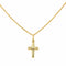Collier Collier - Pendentif croix en or jaune 18 carats 58 Facettes 4566362CN