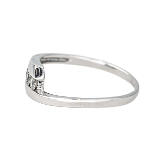 Bague 49 Bague trilogie en or blanc 18 carats et diamants 58 Facettes 4607369RV