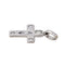 Pendentif Pendentif croix en or blanc 18 carats et diamants 58 Facettes 4608587CN