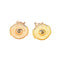 Boucles d'oreilles Boucles d’oreilles puces en or jaune 18 carats et diamants 58 Facettes 4608588CN