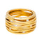 Bague 51 Omega Ladymatic - Bague en or jaune 18 carats et diamants 58 Facettes 4624174CN