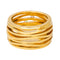 Bague 51 Omega Ladymatic - Bague en or jaune 18 carats et diamants 58 Facettes 4624174CN