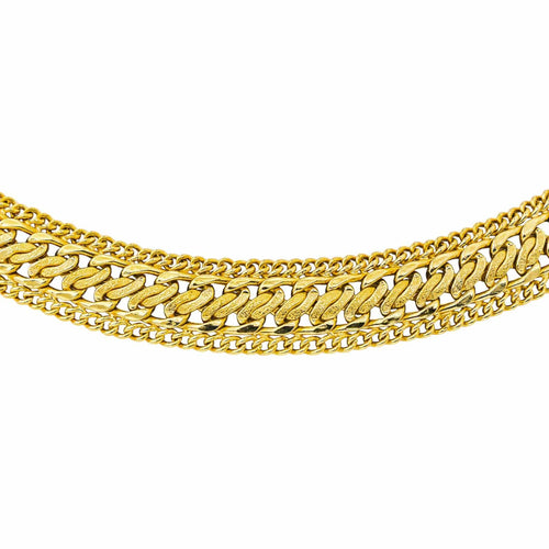 Collier Collier chaîne en or jaune 18 carats 58 Facettes 4644260CN