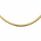 Collier Collier maille anglaise en or jaune 18 carats 58 Facettes 4650945CN
