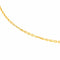 Collier Collier maille forçat en or jaune 18 carats 58 Facettes 4665395CN