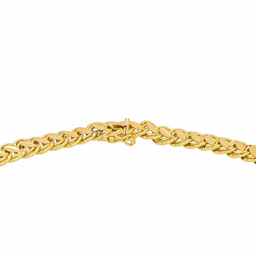 Collier Collier chaîne en or jaune 18 carats 58 Facettes 4666990CN