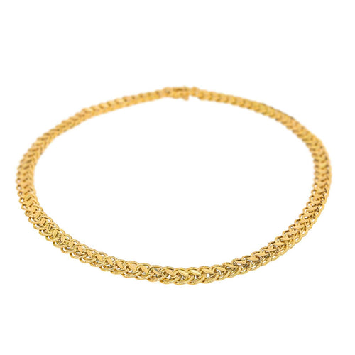 Collier Collier chaîne en or jaune 18 carats 58 Facettes 4666990CN