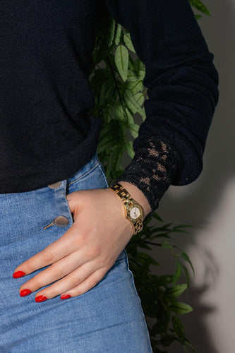 Montre Baume & Mercier Linéa - Montre en or jaune 18 carats 58 Facettes 4669896CN