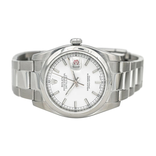 Montre Rolex Datejust - Montre Oyster Perpetual en acier 36 mm 58 Facettes 4673300RV