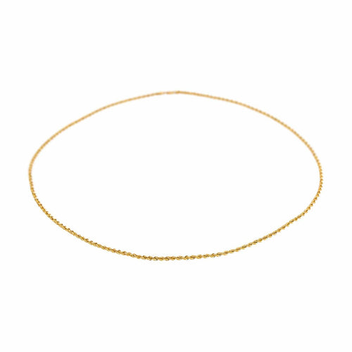 Collier Collier chaîne maille torsadée en or jaune 18 carats 58 Facettes 4677617CN