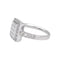 Bague 52 Bague en or blanc 18 carats sertie de diamants 58 Facettes 4693192RV