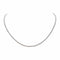 Collier Arthus Bertrand - Collier maille boule en or blanc 18 carats 58 Facettes 4704169CN