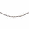 Collier Arthus Bertrand - Collier maille boule en or blanc 18 carats 58 Facettes 4704169CN