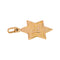 Pendentif Pendentif étoile de David en or jaune 18 carats 58 Facettes 4712885CN