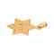 Pendentif Pendentif étoile de David en or jaune 18 carats 58 Facettes 4712885CN