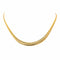 Collier Collier maille anglaise en or jaune 18 carats 58 Facettes 4723996CN