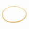 Collier Collier maille anglaise en or jaune 18 carats 58 Facettes 4723996CN