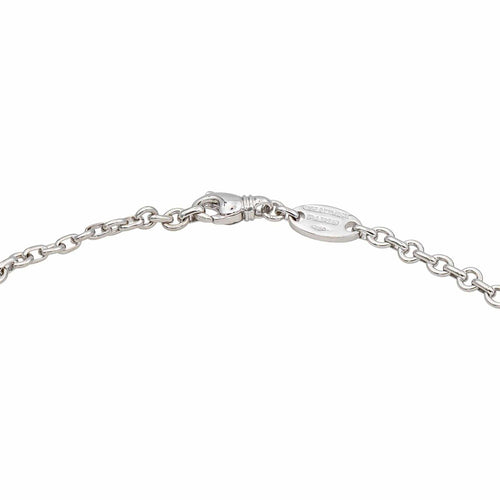 Collier Chaumet - Collier chaîne en or blanc 18 carats 58 Facettes 4733837CN