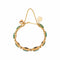 Bracelet Bracelet en or jaune 18 carats serti de cabochons de jade 58 Facettes 4738152CN