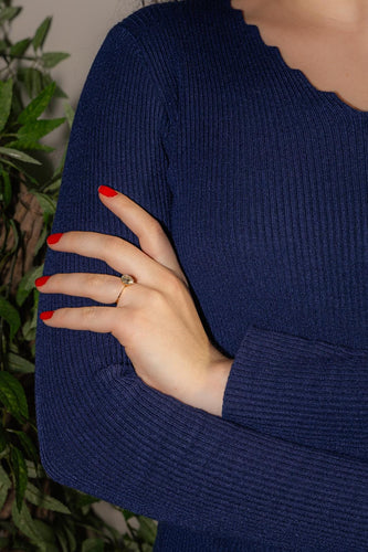 Bague 51 Bague solitaire en or jaune 18 carats avec diamant taille ancienne 58 Facettes 4745024CN