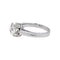 Bague 46 Bague solitaire en platine 950 sertie d’un diamant taille ancienne 58 Facettes 4745030CN