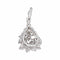 Pendentif Pendentif en or blanc 18 carats serti de diamants 58 Facettes 4776442CN