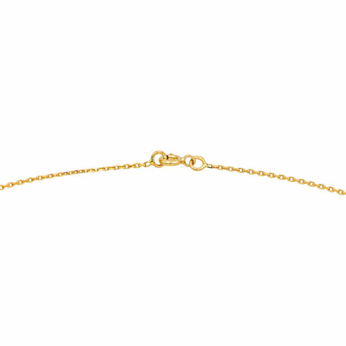 Collier Collier en or jaune 18 carats avec pendentif fée émaillé rose 58 Facettes 4799505CN