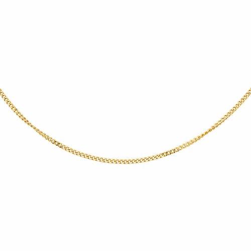 Collier Collier maille gourmette en or jaune 18 carats 58 Facettes 4799522CN