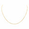 Collier Collier maille gourmette en or jaune 18 carats 58 Facettes 4799522CN
