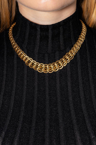 Collier Collier en or jaune et or rose 18 carats 58 Facettes 4799674CN