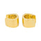 Boucles d'oreilles Boucles d’oreilles créoles en or jaune 18 carats 58 Facettes 4802003CN