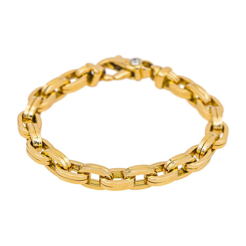 Bracelet Gay Frères - Bracelet maille forçat en or jaune 18 carats 58 Facettes 4802004CN