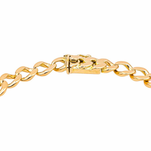 Bracelet Bracelet maille gourmette en or rose 18 carats 58 Facettes 4815574CN