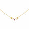 Collier Collier en or jaune 18 carats avec rubis et diamants 58 Facettes 4815596CN