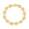 Bracelet Bracelet maille grain de café en or jaune 18 carats 58 Facettes 4815891CN