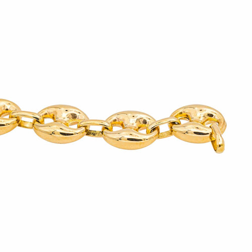 Bracelet Bracelet maille grain de café en or jaune 18 carats 58 Facettes 4815891CN