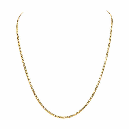 Collier Collier - Chaîne maille haricot en or jaune 18 carats 58 Facettes 4815914CN